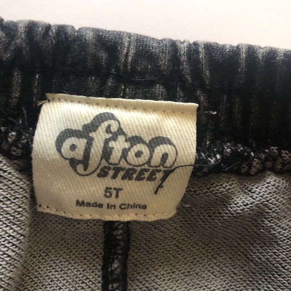 Afton Street Vintage Black Harem Jogger Pants - Picture 2 of 4